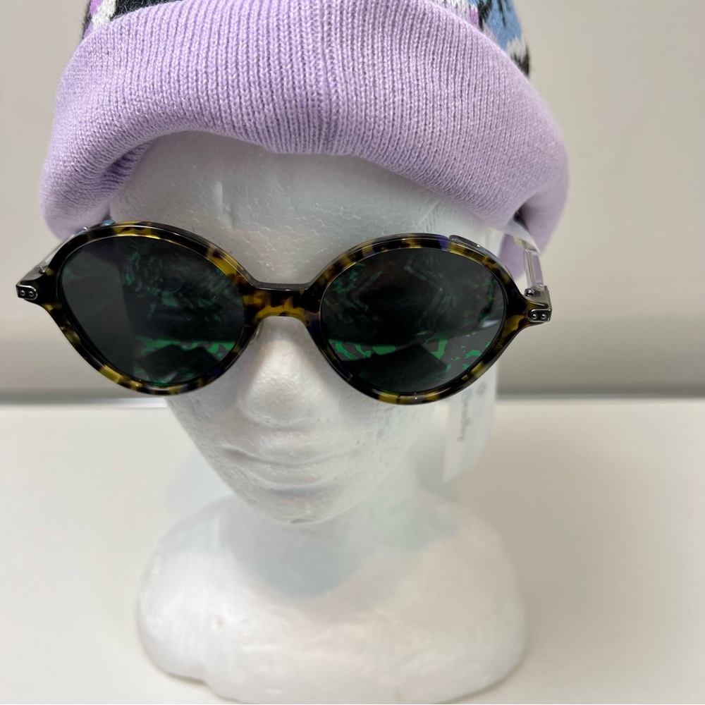 Dior Floral Plastic/Silver Sunglasses